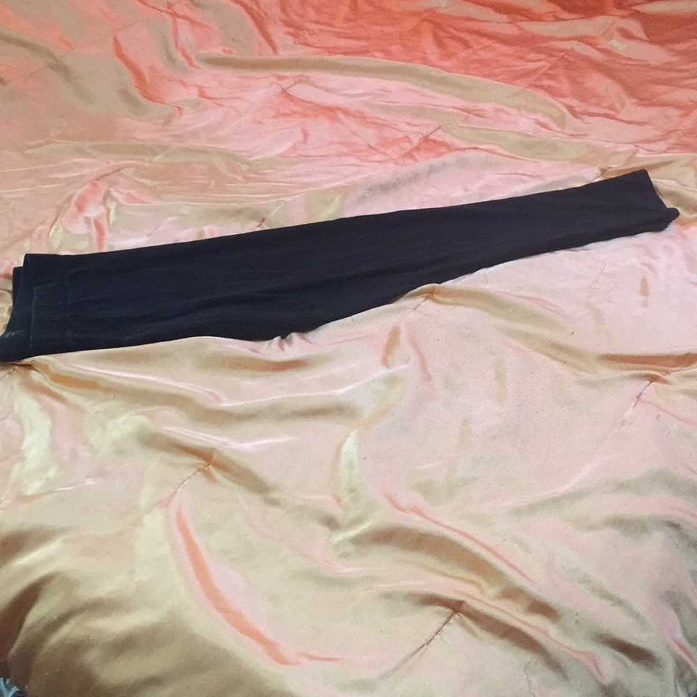 JCREW black & Navy leggings stretch $5each